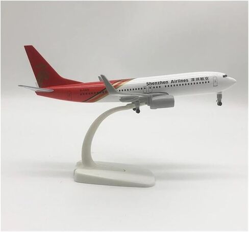 Miniature Scale 1:350 Shenzhen Airlines B737 Aircraft Model, Metal Simulation Passenger Flying Toy Game Kits in Kuwait