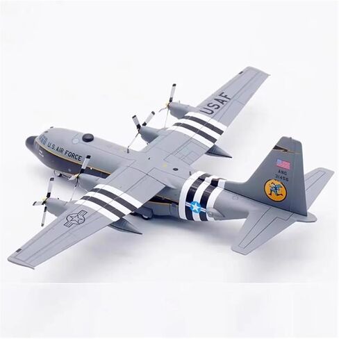 مقياس مصغر 1 200 مقياس أمريكي C-130H طائرات النقل سبيكة الانتهاء من محاكاة نموذج هدايا تذكارية لعبة طائرة لعبة أطقم in Kuwait