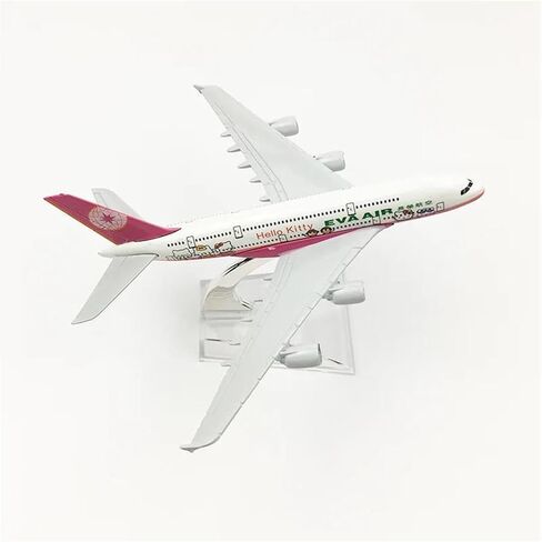 مقياس مصغر 1 400 نموذج طائرة سبيكة دائمة الخضرة الوردي ايرباص A380 مجموعة الكبار لعبة الصبي لعبة طائرة لعبة أطقم in Kuwait