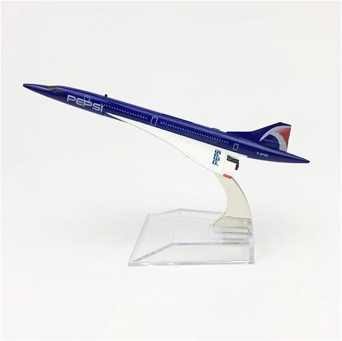 Miniature Scale 1 400 Concorde Model Metal Simulation Passenger Aircraft Alloy Static Ornaments Flying Toy Game Kits in Kuwait
