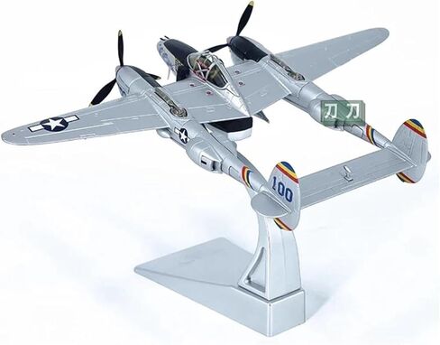 Miniature Scale 1 72 Scale P-38 Fighter Finished Aircraft Simulation Model Commemorative Decoration Souvenir Gifts Flying Toy Game Kits in Kuwait