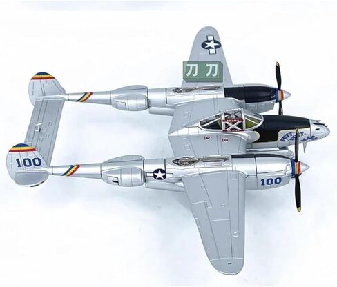 Miniature Scale 1 72 Scale P-38 Fighter Finished Aircraft Simulation Model Commemorative Decoration Souvenir Gifts Flying Toy Game Kits in Kuwait
