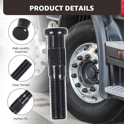 6PCS 1/2"-20 x 2.70 Press-in Wheel Studs Compatible with Dexter Press-in Wheel Studs 5200, 6000 7000, lb 7-262 Trailer, Replacement 007-262-00, 00726200, 7-262, K71-686-0 in Kuwait