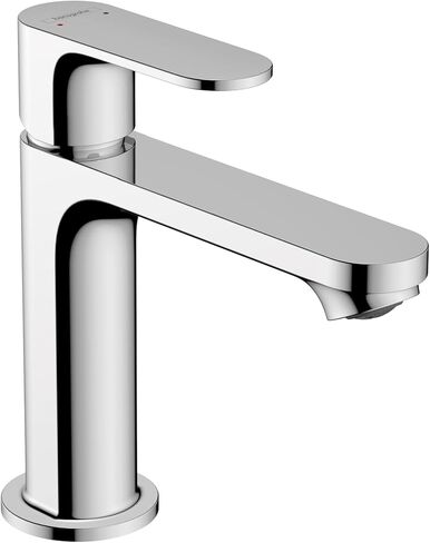 Hansgrohe Rebris S Contemporary 1-Handle 1-Hole 7-inch Tall Bathroom Sink Faucet in Chrome, 72517001 in Saudi Arabia
