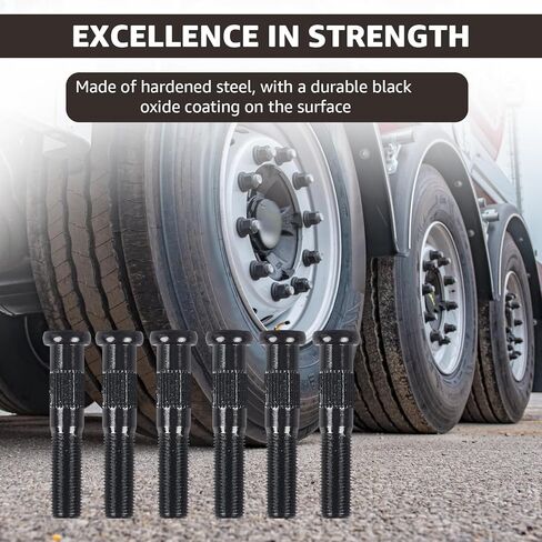6PCS 1/2"-20 x 2.70 Press-in Wheel Studs Compatible with Dexter Press-in Wheel Studs 5200, 6000 7000, lb 7-262 Trailer, Replacement 007-262-00, 00726200, 7-262, K71-686-0 in Kuwait
