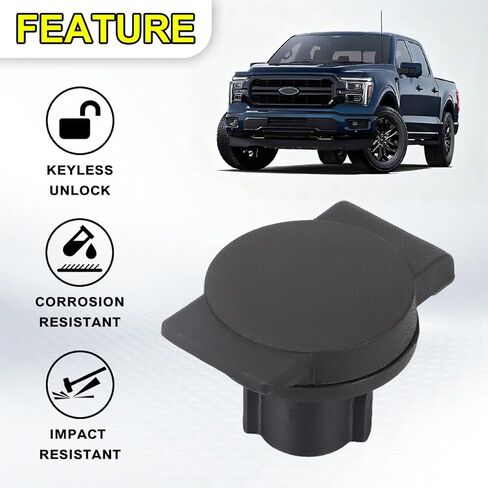 Spare Tire Carrier Lock Cylinder for Ford F-150 2015-2025 F-250 F-350 Super Duty 2017-2025, Rear Bumper Tire Carrier Lock Replacement in Kuwait