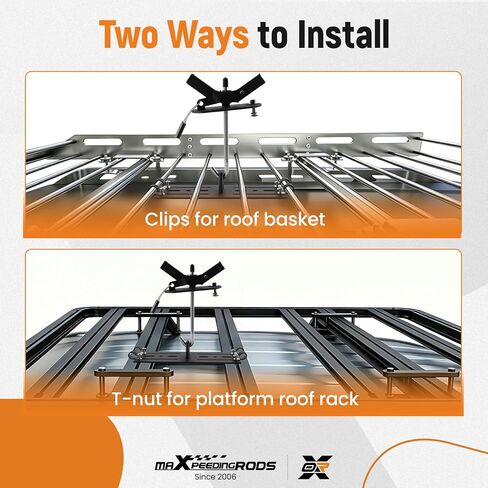 maXpeedingrods Spare Tire Carrier, Spare Tire Mount for Roof Platform Cargo Baskets with Spare Tires up to 35 inches in Kuwait