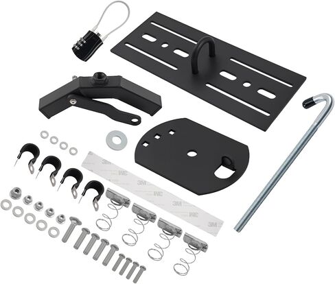 maXpeedingrods Spare Tire Carrier, Spare Tire Mount for Roof Platform Cargo Baskets with Spare Tires up to 35 inches in Kuwait