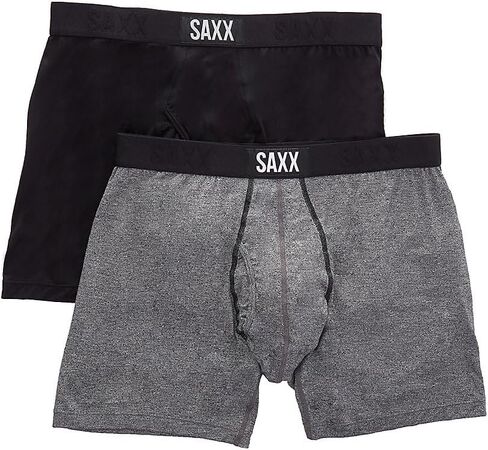 SAXX Men's Underwear – VIBE Super Soft Trunk Briefs with Built-In Pouch Support - Pack of 2, Underwear for Men in Saudi Arabia