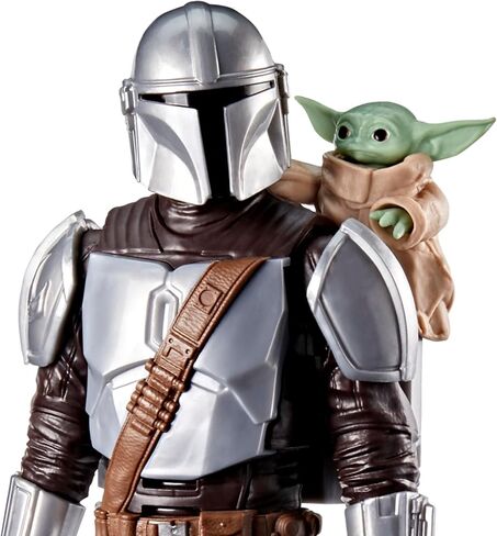 STAR WARS The Mandalorian & Grogu Bounty Blaster, 11-Inch Action Figure with Sound Effects, Interactive Toys for Boys & Girls Ages 4+ in Kuwait