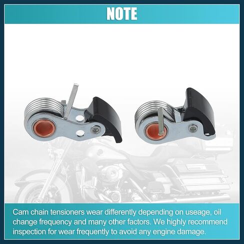 2 Pcs Inner & Outer Cam Chain Tensioner Engine for Harley Twin Cam 1999-2006 39954-99A 39964-99A Automotive Parts in Kuwait