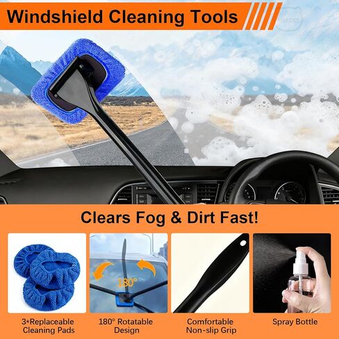 41Pcs Professional Car Detailing Kit, Car Wash Kit with Portable Handbag, Wet and Dry Use Car Cleaning Kit, Durable Drill Brush, Apply to Interior, Exterior, Wheels, Trucks, Motorcycles in Kuwait