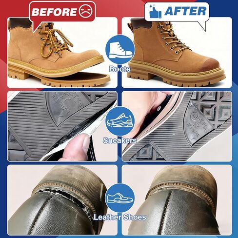 Shoe Glue, 30 g Clear Super Glue for Shoe Repair, Fast Curing & Waterproof Adhesive for Repairing Boots, Sneakers, Heels, Hiking Shoes, Leather Handbags and More in Kuwait