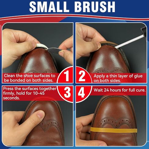 Shoe Glue, 30 g Clear Super Glue for Shoe Repair, Fast Curing & Waterproof Adhesive for Repairing Boots, Sneakers, Heels, Hiking Shoes, Leather Handbags and More in Kuwait
