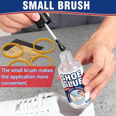 Shoe Glue, 30 g Clear Super Glue for Shoe Repair, Fast Curing & Waterproof Adhesive for Repairing Boots, Sneakers, Heels, Hiking Shoes, Leather Handbags and More in Kuwait
