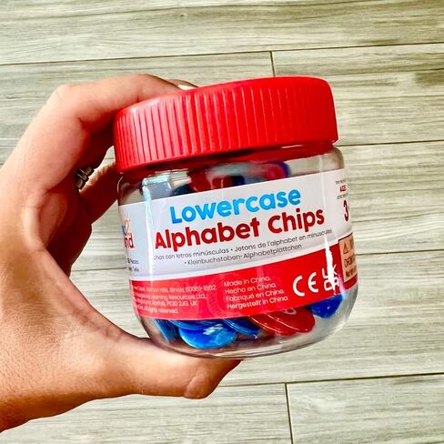 hand2mind Lowercase Alphabet Chips, Toddler Learning Letters for Spelling, Learn to Spell for Kids, Reading Tools for Kids, Science of Reading Manipulatives, Teaching Supplies Kindergarten in Kuwait