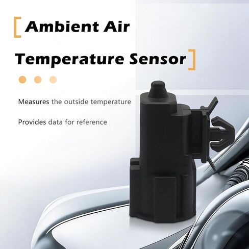 Ambient Air Temperature Sensor Compatible with 370Z Altima EX35 FX35 FX45 2009-2012 Replaces # 27722-3VA0A,2771031U00, 2772231U00, 277223VA0A in Kuwait