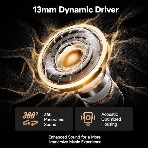 NE25 AI Translation Earbuds Real Time, Open Ear Translator Earbuds with 165 Languages, LCD Touch Screen and 7 Modes for Travel Business Learning in Kuwait