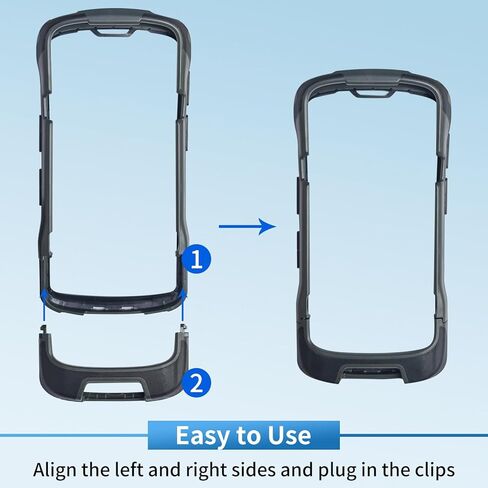 TC53 Protective Case with Screen Protector [2026 New Version] Rugged Case for Symbol Zebra Scanner TC53 TC58 Protective Cover Mobile Computer Scanner Case in Kuwait