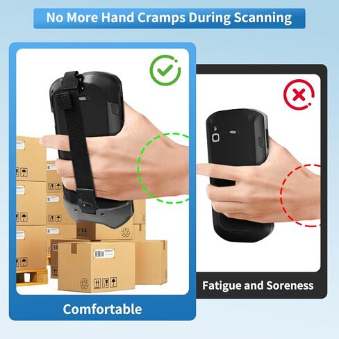 10PCS TC51 Handstrap Replacement [2026 New Version] for Zebra Scanner TC51 TC510K TC52 TC52X TC56 TC57 TC57X Handheld Barcode Scanner Hand Strap TC5X Strap with Loop in Kuwait