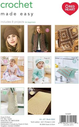 Coats Crochet Coats and Clark Books, Crochet, Made Easy in Kuwait