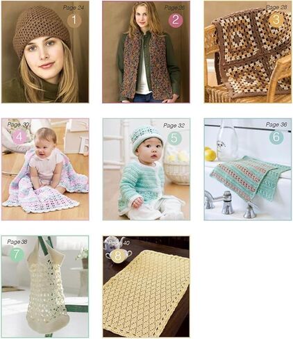 Coats Crochet Coats and Clark Books, Crochet, Made Easy in Kuwait