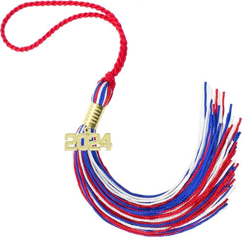 Tassel Depot 2026 Purple/White Graduation Tassel - Every School Color Available - Made in USA in Kuwait