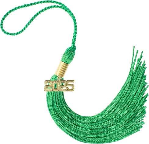 شرابة التخرج من Tassel Depot 2026 باللون الأرجواني/الأبيض - متوفرة بكل الألوان المدرسية - صُنعت في الولايات المتحدة الأمريكية in Kuwait
