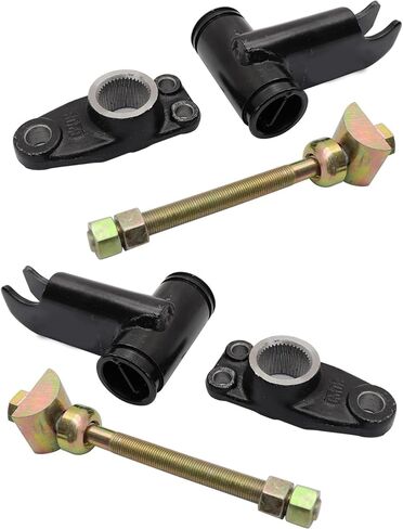 Torsion Bar and Anchor Bracket with Bolts Left and Right Kit Compatible with Nissan Xterra Frontier Navara D22 2001-2004 Replace 54210-9Z000 54080-2S600 54216-31G00 in Kuwait