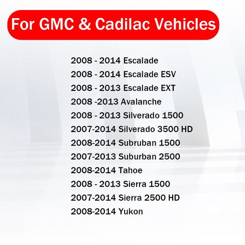 مجموعة مرحل التحكم في فرامل المقطورة 20904439 - بديل لسيارة Chevy Silverado/GMC Sierra 1500-3500 HD، كاديلاك إسكاليد، سوبربان، تاهو، أفالانش، يوكون (موديلات 2007-2014) in Kuwait
