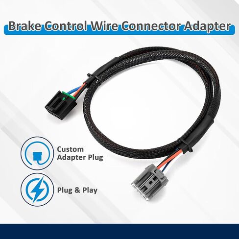 Wsays Trailer Brake Controller Wiring Adapter Compatible with Dodge Durango 11-24 Fit Jeep Cherokee 11-22 Fit Wagoneer 22-24 Fit Chrysler Voyager 20-24 Fit Pacifica 17-24 Plug & Play in Kuwait