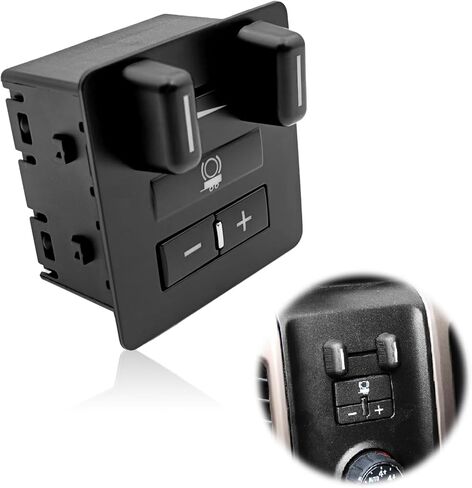 Trailer Brake Control Switch, Compatible with Chevy Avalanche 2008-2013, Silverado 1500 2008-2013, Silverado 2500HD 2007-2014, Tahoe 2008-2014 etc, Replace# 15823719 & 15926102 in Kuwait