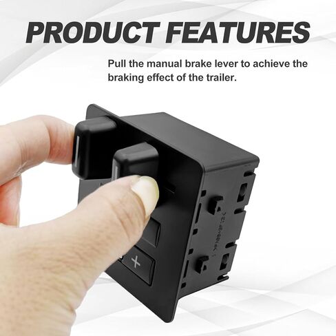 Trailer Brake Control Switch, Compatible with Chevy Avalanche 2008-2013, Silverado 1500 2008-2013, Silverado 2500HD 2007-2014, Tahoe 2008-2014 etc, Replace# 15823719 & 15926102 in Kuwait