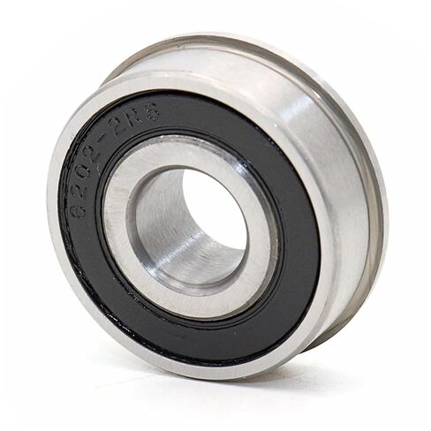 1PCS F6202-12.8-2RS 12.8x35x11 12.8X35X11X13 Flange Bearing ABEC-1 Cart Ball Bearings in Kuwait