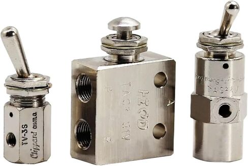 Pneumatic Button Valve TAC-3V 3P 3S 4V 4P TAC2-31V 31P 41V 41P Mechanical Valve(TAC-3V) in Kuwait