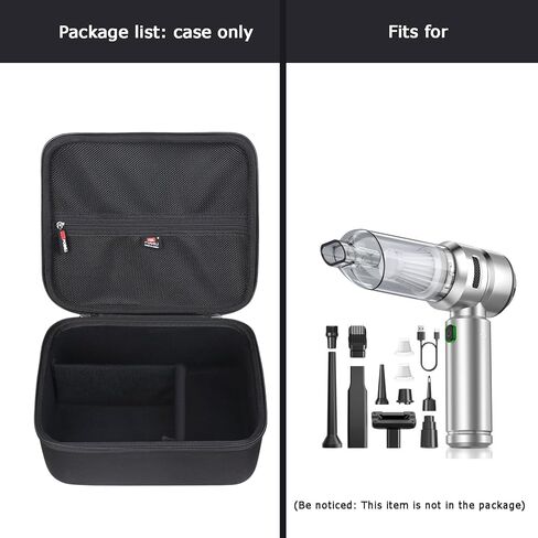 FBLFOBELI Hard Case for VNOST/EYYA/Saker/IYOFINE/WINWEND/SakerPlus Portable Mini Cordless Cleaner, Handheld Vacuum for Home,Car, Office Desk, Keyboards (Case Only) in Kuwait