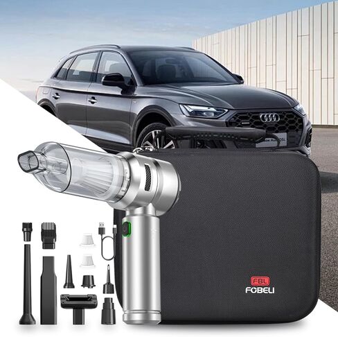 FBLFOBELI Hard Case for VNOST/EYYA/Saker/IYOFINE/WINWEND/SakerPlus Portable Mini Cordless Cleaner, Handheld Vacuum for Home,Car, Office Desk, Keyboards (Case Only) in Kuwait