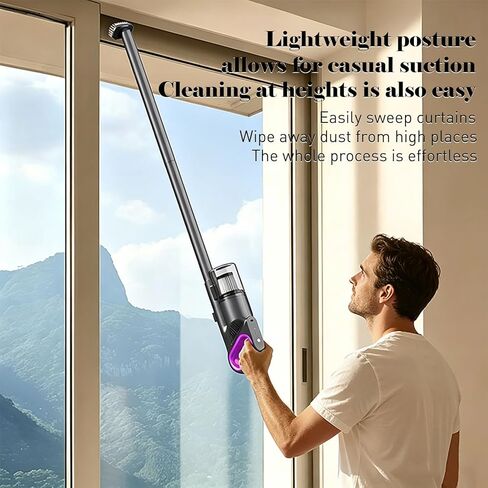 Cordless Handheld Car Vacuum - 10000Pa High Power Suction | Portable Rechargeable Wet/Dry Vacuum Cleaner for Car Interior, Home & Office | Pet Hair, Dirt & Liquid Cleaning in Kuwait