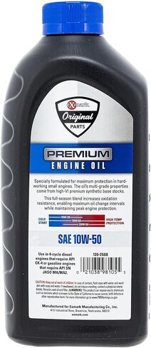 Exmark 146-3247 Oil Change Kit for Kawasaki FX 751-1000 Lazer Z E-Series X-Series S-Series 10W50 in Kuwait