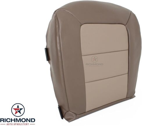 Richmond Auto Upholstery - Driver Side Bottom Replacement Leather Seat Cover, 2-Tone Tan (Compatible with 2003-2005 Ford Explorer Sport Trac) in Kuwait