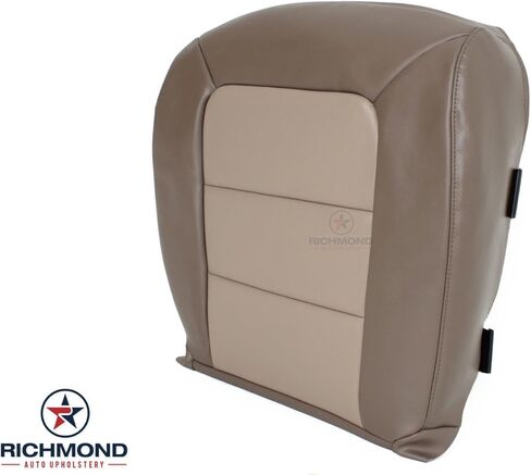 Richmond Auto Upholstery - Driver Side Bottom Replacement Leather Seat Cover, 2-Tone Tan (Compatible with 2003-2005 Ford Explorer Sport Trac) in Kuwait