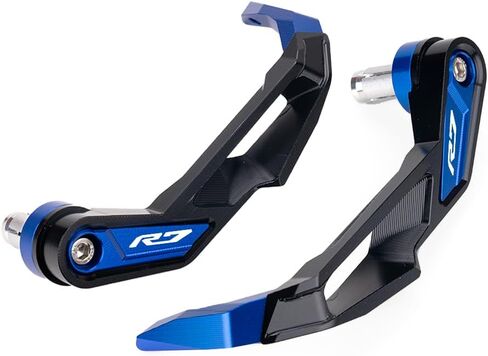 CNC Brake Clutch Lever Guards Fits for Yamaha YZF-R7 YZF-R9 2021 2022 2023 2024 2025 2026, Bar End Handguard Protector for R7 R9 YZFR7 YZFR9 Accessories (Blue, R7) in Saudi Arabia