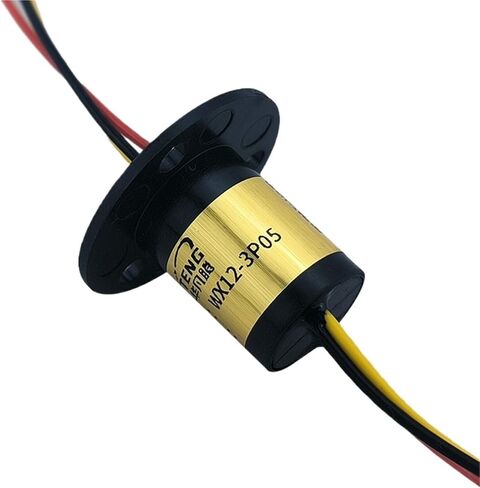 1pcs slip ring 3-way 5 amp OD 12mm compact slip ring small power electrical appliance rotary joint collector ring in Kuwait