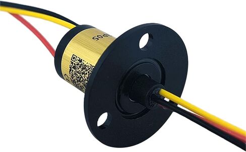 1pcs slip ring 3-way 5 amp OD 12mm compact slip ring small power electrical appliance rotary joint collector ring in Kuwait