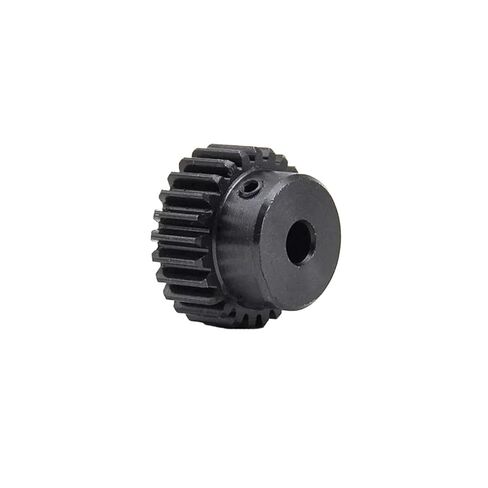 الصلب 1 Mod Spur Gear ترس نقل معدني 1M 15/16/17/18/20/24/25/30/35 T ترس محرك محدب مع خطوة تتحمل 4 ~ 15 مم (4 مم، 16 أسنان - قطعتان) in Kuwait