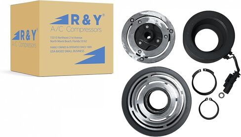 RYC Automotive Air Conditioning Clutch FG227-CL (Fits Chevrolet Colorado 2.8L 2016, 2017, 2018, 2019, 2020, 2021, 2022; Fits GMC Canyon 2.8L 2016, 2017, 2018, 2019, 2020, 2021, 2022) in Kuwait