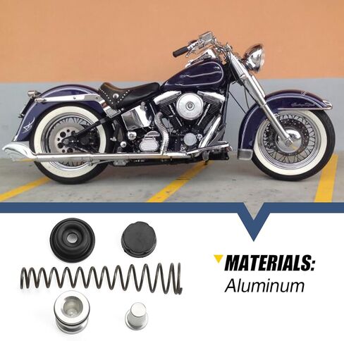 5/8" Bore Front Brake Master Cylinder Rebuild Kit For Harley 1986-1995 Softail Bad Boy Heritage Special Wide Glide Fat Boy Low Rider FXSTS FXSTC FLST FXST FXLR # 45072-87 in Kuwait