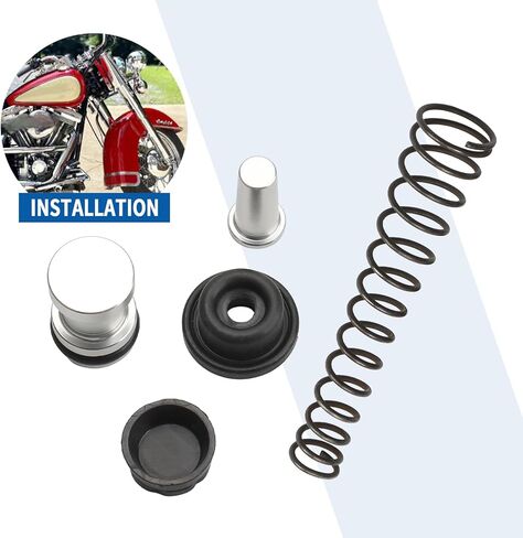 5/8" Bore Front Brake Master Cylinder Rebuild Kit For Harley 1986-1995 Softail Bad Boy Heritage Special Wide Glide Fat Boy Low Rider FXSTS FXSTC FLST FXST FXLR # 45072-87 in Kuwait