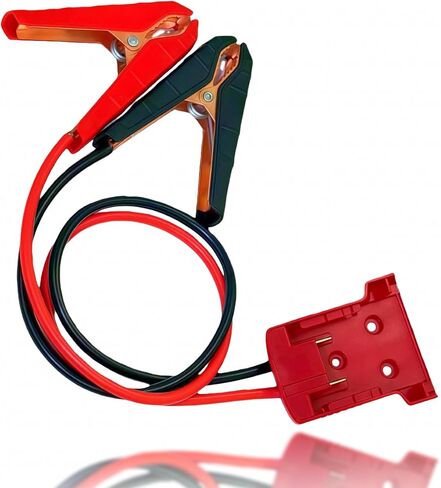 محول Jump Starter لماكيتا 18 فولت بطارية ليثيوم أيون مدعوم بمشابك كابل قافز شاحن سيارة محمول بادئ تشغيل سريع (البطارية غير متضمنة) in Kuwait