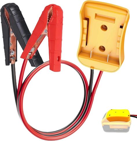 Jump Starter Adapter for Makita 18V Li-ion Battery Powered with Jumper Cable Clamps Portable Car Charger Jump Starter(Battery Not Included) in Saudi Arabia